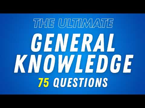 How Good is Your General Knowledge? - The Best GK Quiz questions with answers