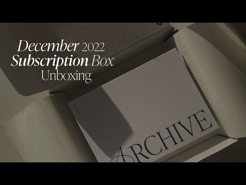 December '22 Penspiration and Planning + Stationery Box Unboxing | Cloth & Paper