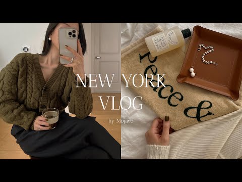 New York vlog🗽Unboxing New Items | I Got A New Diary | Making Lentil Chili [Eng sub]