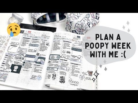 Real Time Plan With Me: A Bad Week (Hobonichi Cousin)