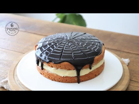 Super moist cream cake that you will crave everyday | Eggless Boston Cream Pie