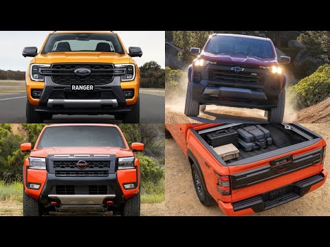 2025 Nissan Frontier vs Ford Ranger vs Chevrolet Colorado: Midsize Truck Showdown