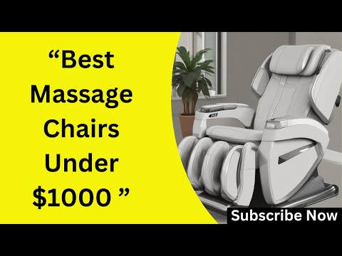 Best Massage Chairs Under $1000 in 2025! Top Rated, Affordable Comfort for Home, Win Online(FREE)