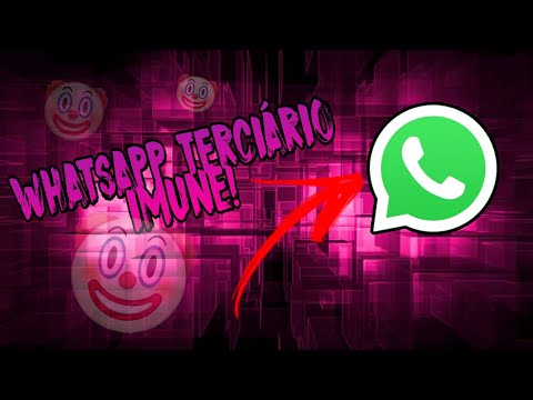 WhatsApp (TERCIÁRIO) IMUNE a TRAVAS: TXT, LOCALIZAÇÃO, CONTATO E ETC...