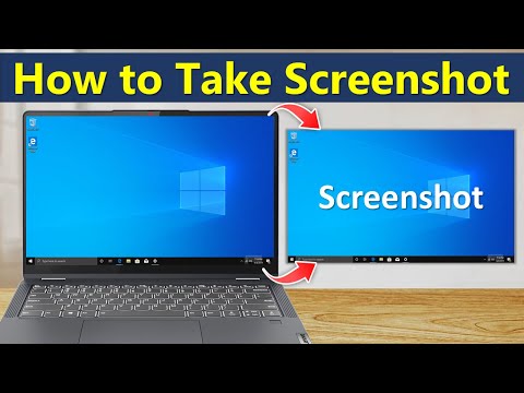 How to take a screenshot on a PC or laptop with Windows | Laptop me screenshot kaise le | 2024