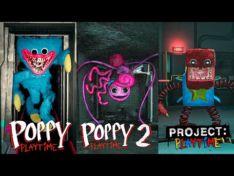 Huggy Wuggy vs Mommy vs Boxy Boo! - Who is scarier? (Poppy/Project Playtime )