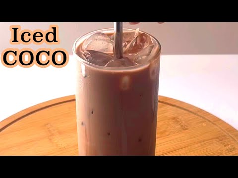 Iced Cocoa recipe - The Best Cold Cocoa recipe #iced #cocoa #coldcocoa #chocolate