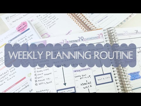 Speed running my Weekly Planning Routine! | My whole routine in 45 minutes | Plan With Me