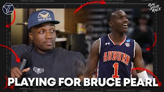 Playing for Legendary Coach Bruce Pearl and why he chose Auburn