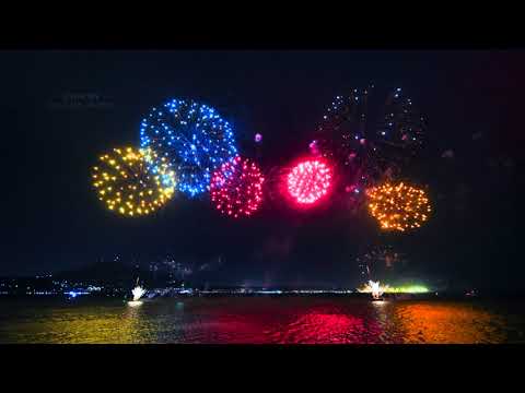 2021  新北河岸-淡水漁人碼頭 煙火(JEFF 4K VIDEIO)Taipei Riverbank-Tamsui Fisherman's Wharf  Fireworks