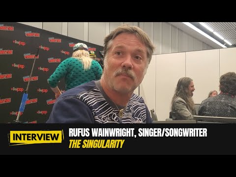 Singer/Songwriter Rufus Wainwright Discusses "The Singularity" at NYCC 2024