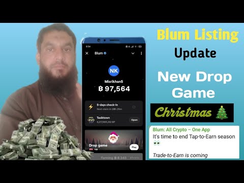 Blum Listing Date | Blum Launch On Christmas🎄| Blum Latest Update| Blum Video Code| Blum Verify Code