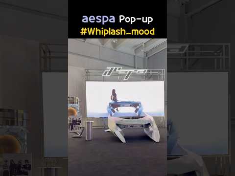 aespa WEEK - #Whiplash_mood Pop-up Store #Shorts (10/23/2024)