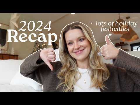 VLOG| 2024 recap: the best of times and the worst of times (+ lots of holiday festivities!)