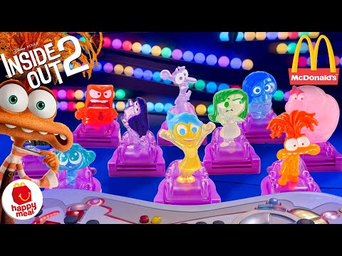 Inside Out 2 FULL SET of 10! Happy Meal Collection from McDonald’s | May 2024