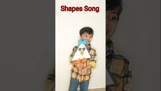 Shapes Song #trendingshorts #art #trendingshorts #artandcraft  #learnbodyparts #trendingshapes