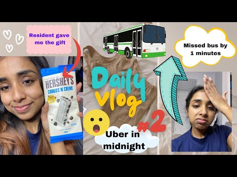 Vlog 2:- Missed bus 🚃 by 1 minutes | Got gift by client❤️