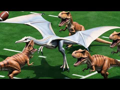 Epic Dinosaur Bowl Football Showdown!