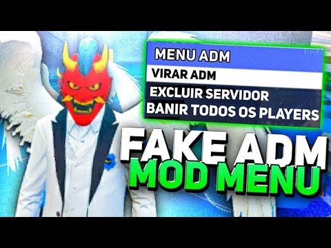 FAKE ADM ACUSANDO PLAYERS DE MOD MENU KKK