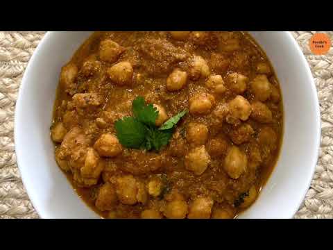 Coconut Channa Gravy | Channa Masala | Channa Gravy | How To Make Channa Masala | Foodies Cook