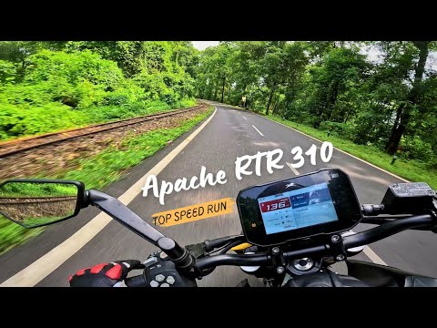 In-Depth TVS Apache RTR 310 Raw Ride - Testing Bike Handling and Top Speed after First Service