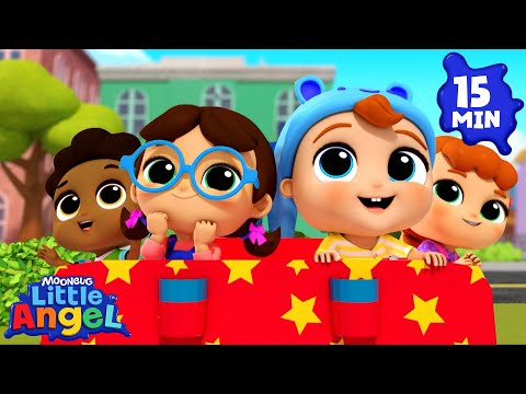 Let's Work Together | Little Angel And Friends Kid Songs