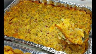 Cornbread Dressing Recipe | How to Make Cornbread Dressing | Cornbread Stuffing Recipe