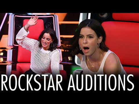 BEST ROCKSTAR COVERS OF ALL TIME | THE VOICE BEST AUDITIONS