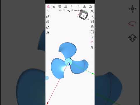 Fan Modeling Tutorial | Wuweido 3d mobile cad