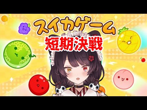 【スイカゲーム】みんなやってる！！！！！わたしもやる！！！！！！！【戌亥とこ/にじさんじ】