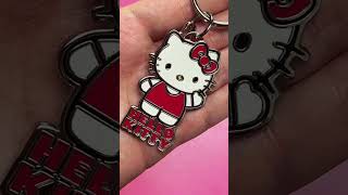 HELLO KITTY KEYCHAINS?! 🐱🎀 #shorts