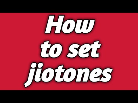 #tejabeatz How to set jiotones