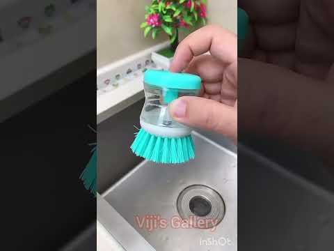 Useful kitchen item || cleaning brush #amazon #shorts #kitchen