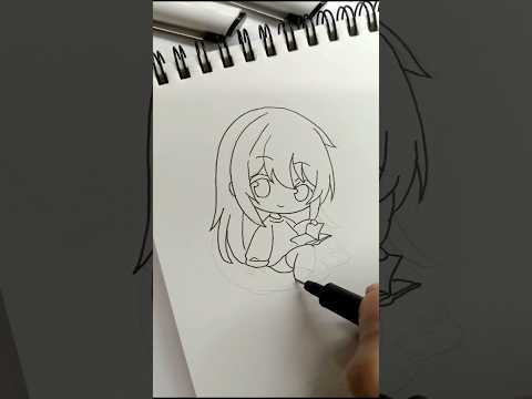 Oshinoko characters chibi drawing outlining #drawing #oshinoko #cute #chibi #aihoshino #ruby #akane