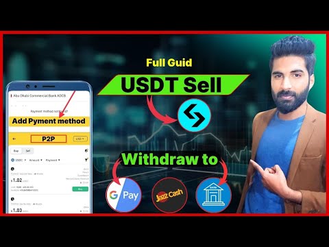 How to sell usdt on bitget P2P | Add payment method