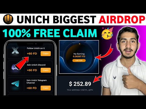 Unich Airdrop complete guide | biggest new Airdrop | how to Earn from Unich