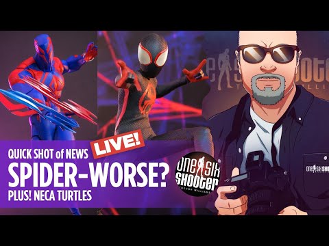 Quick Shot of News: Hot Toys Spider-Man 2099, Miles and NECA Turtles