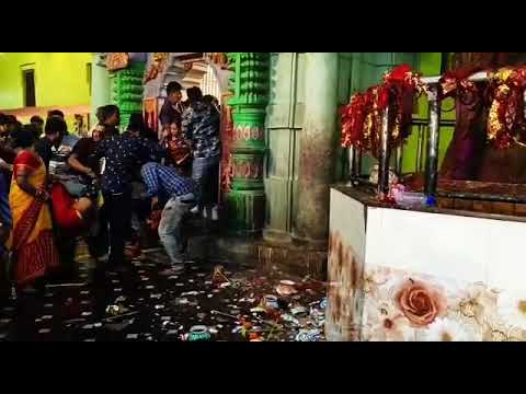 This is a unique Ritual at Thakurani temple, Berhampur. Who can say what's going on there? Tradition