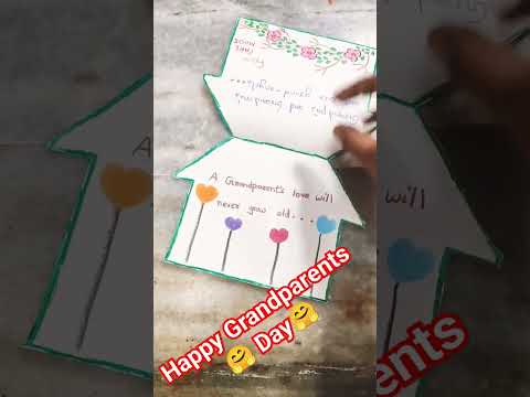 Happy Grandparents Day greeting #latest easy greeting ideas @SaluShorts