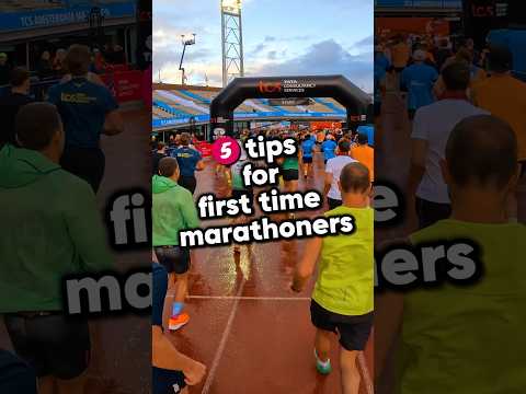 5 Tips for first time marathoners