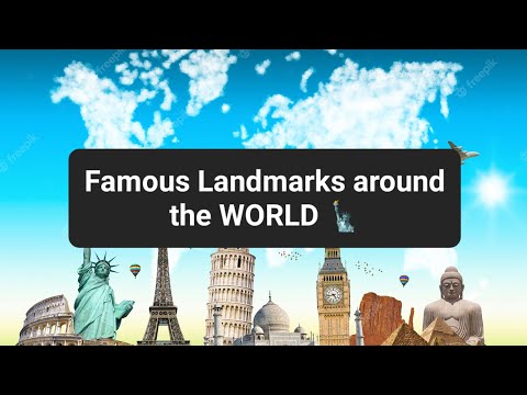 Famous Landmarks around the WORLD 🌎 🗽