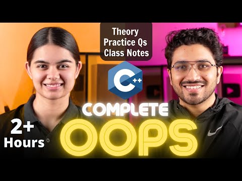 OOPs Tutorial in One Shot | Object Oriented Programming | in C++ Language | for Placement Interviews