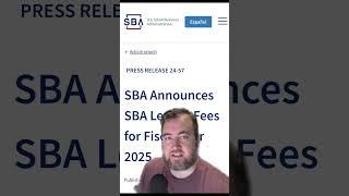 🎉 SBA Announces Zero Fees for Small Dollar Loans in FY2025! 💼✨