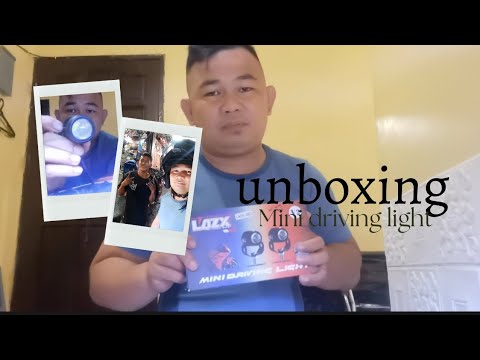 Unboxing Mini driving light