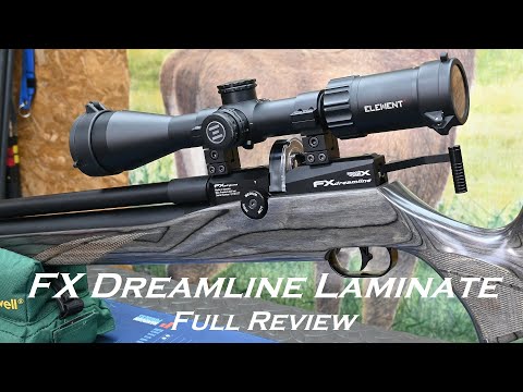 FX Dreamline Laminate Air Rifle, .177, 18 ft LBS. Full REVIEW