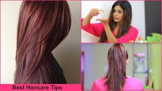 Best Hair care Tips in Hindi  | Secret Of My Colored Hair | Rinkal Soni