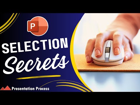 Select Multiple Objects on a Slide The Right way [PowerPoint Tutorial]