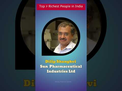 💰Top Richest Man in India 💸 || #rich #richestmen #top7