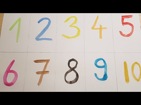 Learn Numbers with Colors - Best video for toddlers - Video for kids | Sweetsandtoys