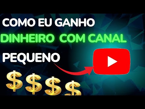 Como um canal com poco inscritos pode fazer dinheiro antes de monetizar o canal